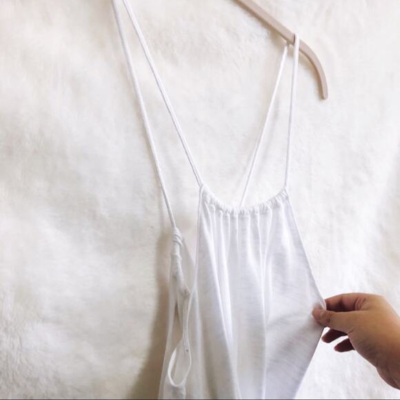 Hollister White Airy Racerback Adjustable Top - Picture 6 of 8